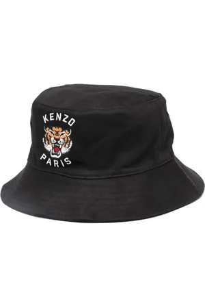 Kenzo Cappello bucket con ricamo