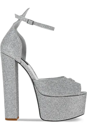 Philipp Plein Sandali con dettaglio glitter