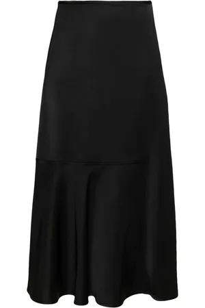 Jil Sander Gonna midi a vita alta