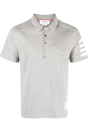Thom Browne Polo con dettaglio a 4 righe