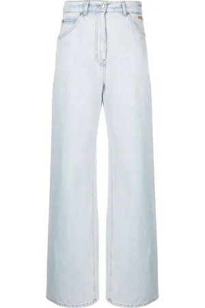 Msgm Jeans a gamba ampia