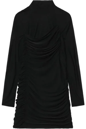 Helmut Lang Abito corto con ruches