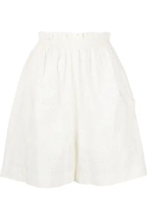 HENRIK VIBSKOV Shorts Waybill con pizzo sangallo