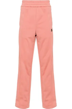 Palm Angels Pantaloni sportivi con ricamo