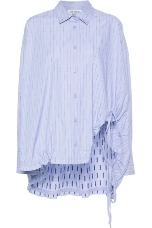 The Attico Camicia a righe con stampa