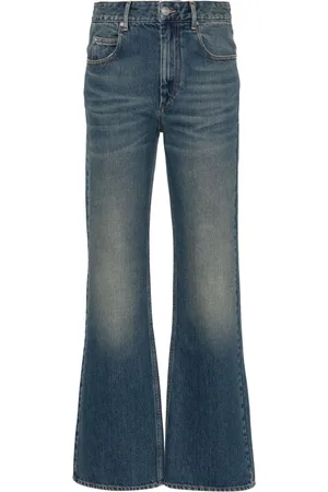 Isabel Marant Jeans Belvira svasati a vita alta