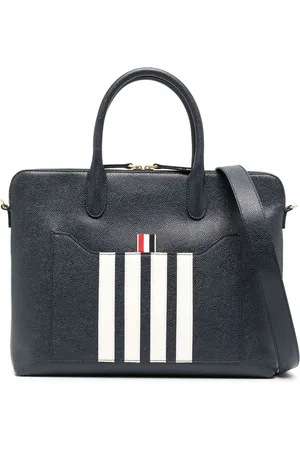 Thom Browne Portadocumenti con dettaglio a 4 righe