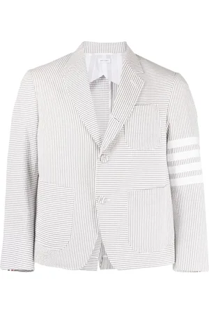 Thom Browne Blazer monopetto a righe