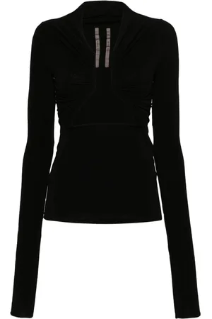 Rick Owens Top con dettaglio cut-out