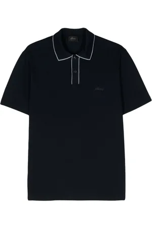 BRIONI Polo con ricamo