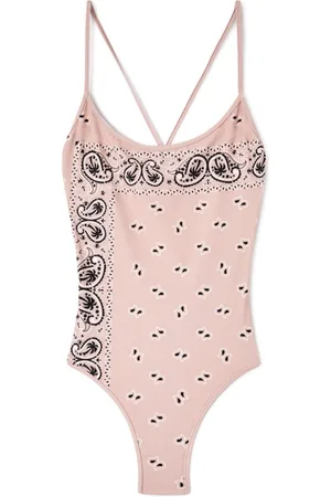 Palm Angels Costume intero con stampa paisley