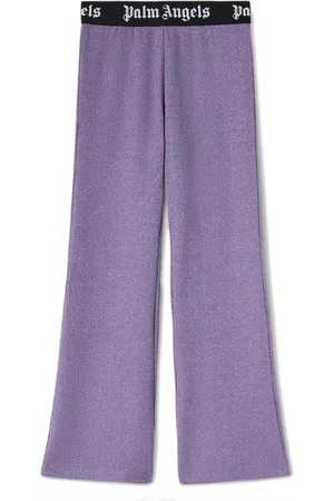 Palm Angels Pantaloni sportivi con banda logo