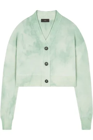 Alanui Cardigan Magic Journey con fantasia tie dye