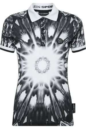 Philipp Plein Polo con stampa grafica