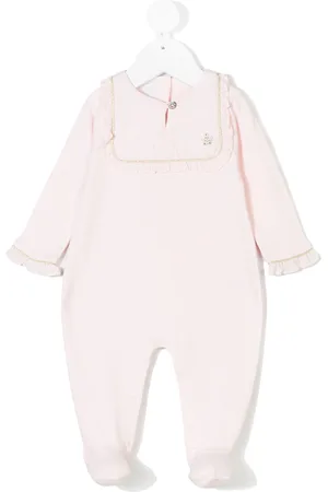 Tartine Et Chocolat Ruffled bib collar pyjama