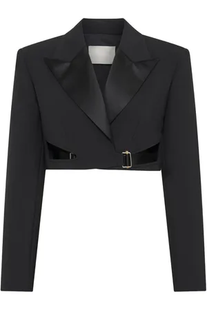 DION LEE Blazer crop