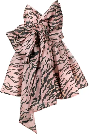 ZIMMERMANN Abito Matchmaker corto con fiocco oversize
