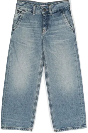 Calvin Klein Pantaloni dritti con applicazione