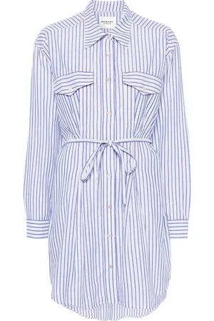 Marant Etoile Chemisier Liliane a righe