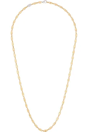 Zancan Collana a catena in giallo e bianco