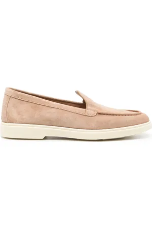 santoni Mocassini con punta tonda