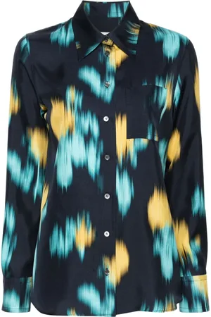 Lanvin Camicia con stampa astratta