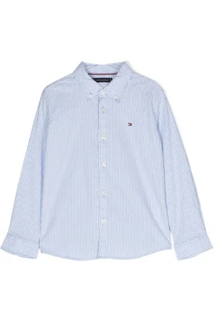 Tommy Hilfiger Camicia a righe con ricamo
