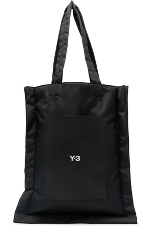 Y-3 Borsa tote con stampa Lux