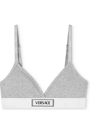 VERSACE Reggiseno con applicazione logo