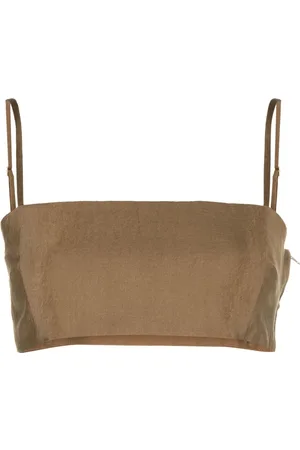 Cult Gaia Top crop Tereza con scollo quadrato