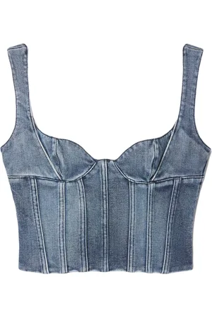 OFF-WHITE Top a bustino