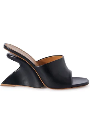 OFF-WHITE Sandali Jug in pelle con zeppa
