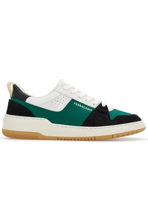 Salvatore Ferragamo Sneakers con pannelli a contrasto