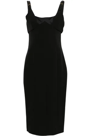 VERSACE Abito midi smanicato