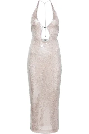 16Arlington Abito midi Sola con paillettes