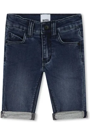 HUGO BOSS Jeans dritti goffrati