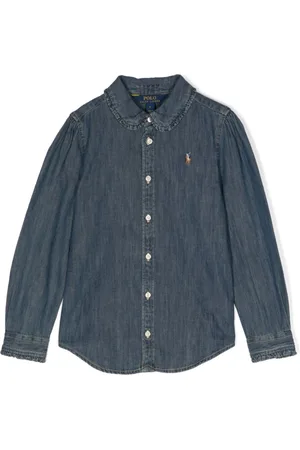 Camicia denim Polo Pony