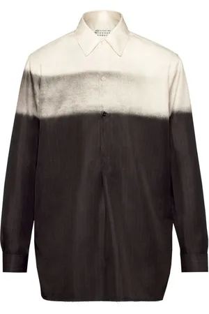 Maison Margiela Camicia con stampa gessata trompe l