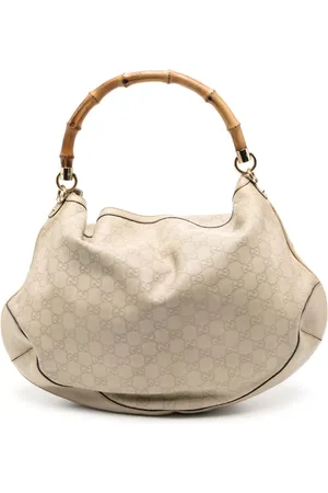 Gucci Borsa a mano con manico in bambù