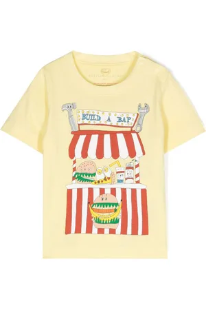 Stella McCartney T-shirt con stampa grafica