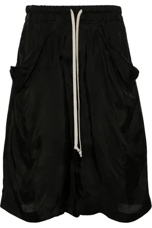 Rick Owens Pantaloni corti con cavallo basso
