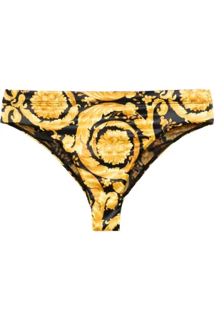 VERSACE Slip con stampa
