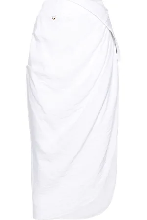 Jacquemus Gonna midi asimmetrica La Jupe