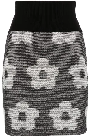 Kenzo Gonna con effetto jacquard