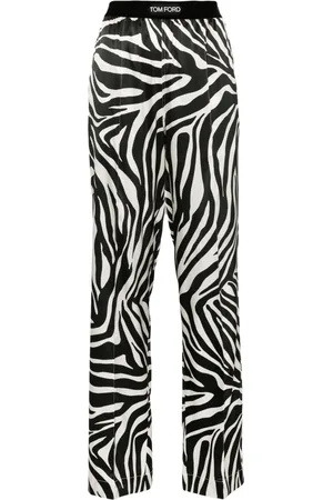 Tom Ford Pantaloni zebrati