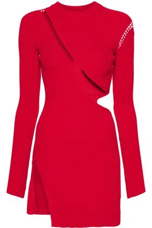 The Attico Abito corto con cut-out