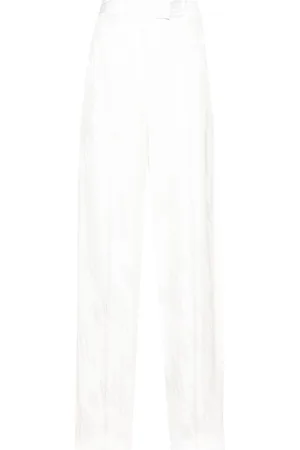 The Attico Pantaloni con effetto jacquard