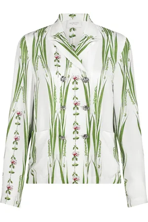 Giambattista Valli Blusa a fiori Jardin du Cap