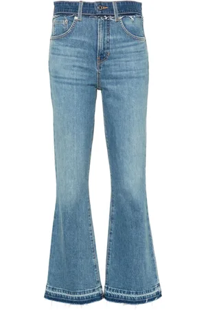 VERONICA BEARD Jeans svasati Carson a vita alta
