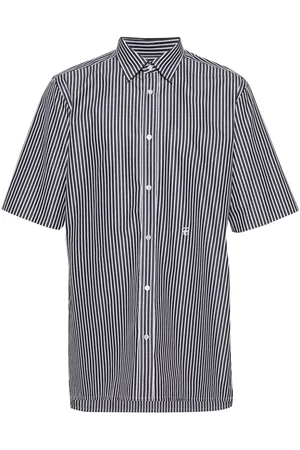 Maison Margiela Camicia a righe con ricamo